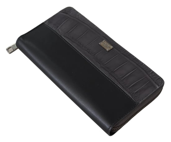 Billetera de Hombre Dolce & Gabbana de Cuero Texturizado Elegante con Cierre de Cremallera - Image 5