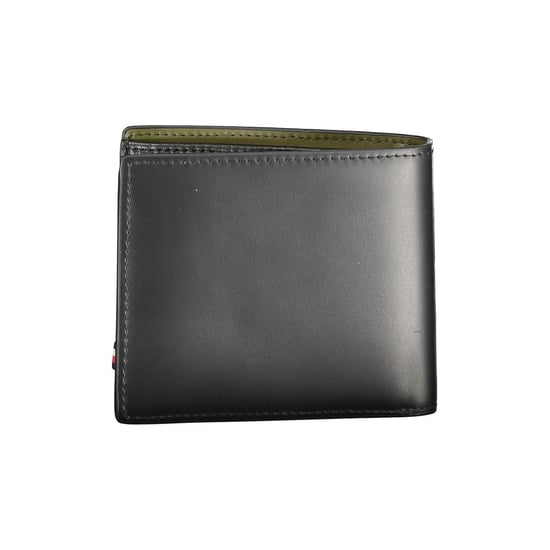 Cartera de Cuero Negra Tommy Hilfiger - Image 2