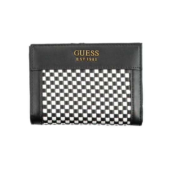Billetera de Polietileno Negra Guess Jeans - Image 1