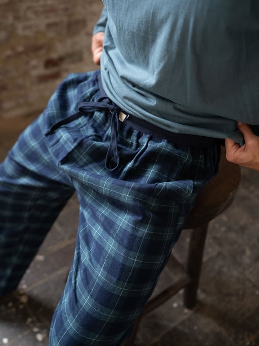 Phil & Co. Berlin Hombres Pijama Flanell - Image 3