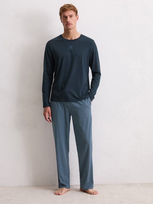 Marc O'Polo Hombres Pijama Blend & Pair Cotton - Image 2