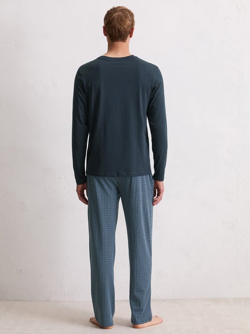 Marc O'Polo Hombres Pijama Blend & Pair Cotton - Image 3