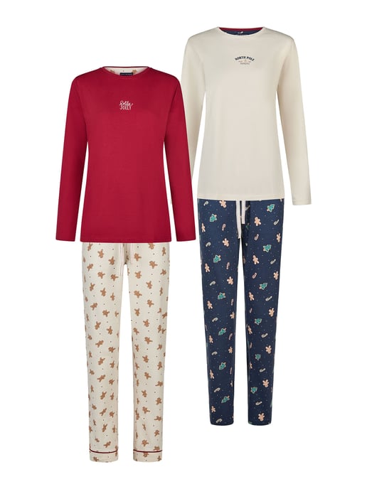 Happy Shorts Mujeres Pijama Christmas - Image 1