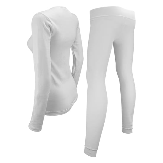 Camiseta Térmica de Manga Larga para Dama y Leggings Térmicos para Invierno - Image 4