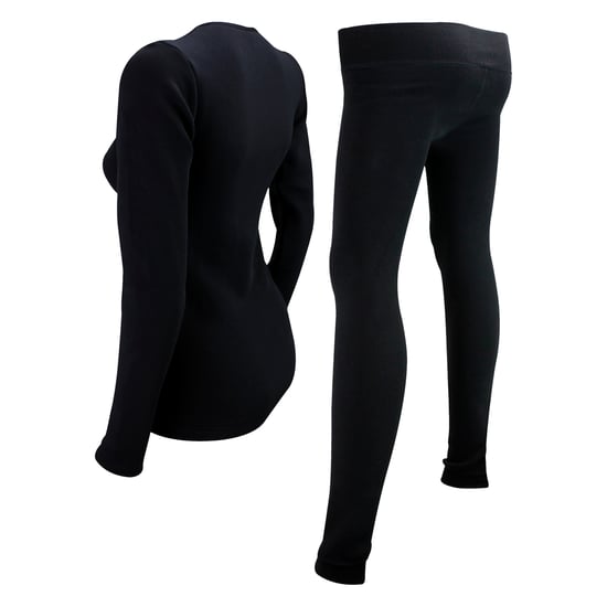 Camiseta Térmica de Manga Larga para Dama y Leggings Térmicos para Invierno - Image 4