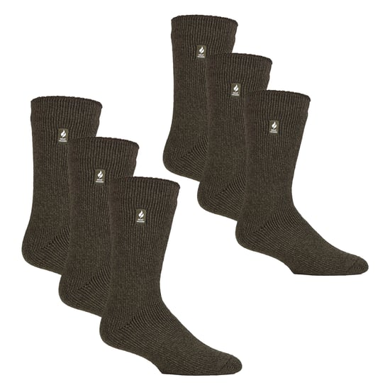 6 Pares de Calcetines Térmicos Originales Gruesos para Hombre para Climas Fríos - Image 1