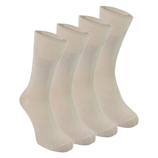4 Pares de Calcetines Sensoriales de Bambú para Hombre - Calcetines Suaves y Sin Costuras para Comodidad Todo el Día - Image 1