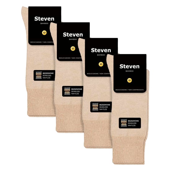 4 Pares de Calcetines Sensoriales de Bambú para Hombre - Calcetines Suaves y Sin Costuras para Comodidad Todo el Día - Image 2