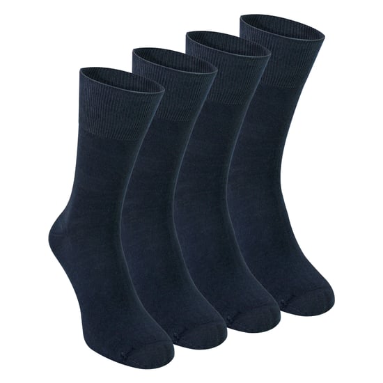 4 Pares de Calcetines Sensoriales de Bambú para Hombre - Calcetines Suaves Sin Costuras para Comodidad Todo el Día - Image 1