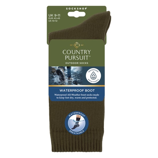Calcetines de bota impermeables para hombres y mujeres - Calcetines de senderismo de triple capa duraderos - Image 2