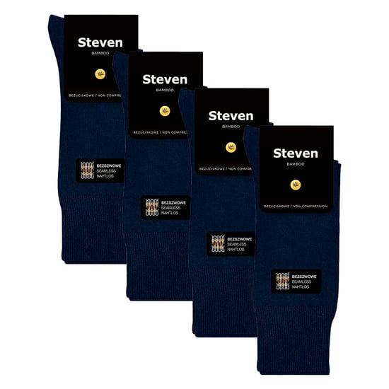 4 Pares de Calcetines Sensitivos para Hombre de Bambú - Calcetines Suaves y Sin Costuras para Comodidad Todo el Día - Image 2