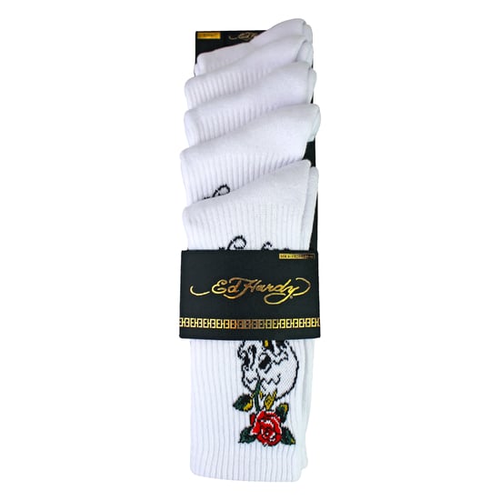 5 Pares de Calcetines de Hombre Tipo Crew - Calcetines Transpirables con Diseño Original - Image 2