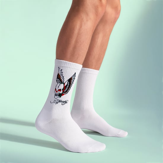 5 Pares de Calcetines de Hombre Tipo Crew - Calcetines Transpirables con Diseño Original - Image 4