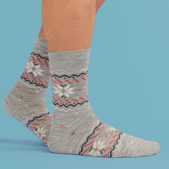 Calcetines de senderismo de alpaca y lana merina para hombre y mujer | Calcetines de trekking transpirables - Image 5