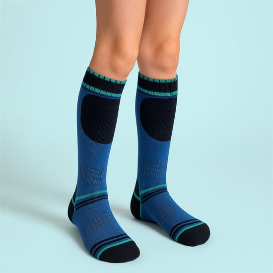 Paquete de 4 calcetines térmicos para niños | Calcetines hasta la rodilla para botas de nieve - Image 5