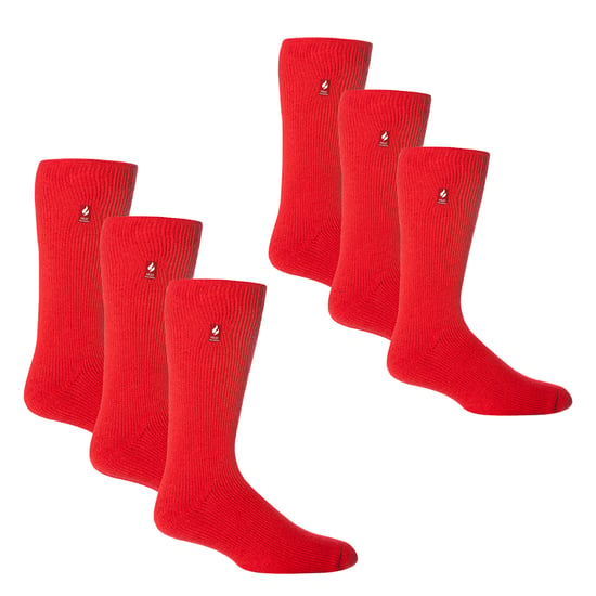 6 Pares de Calcetines Térmicos Gruesos Originales para Hombre para Climas Fríos - Image 1