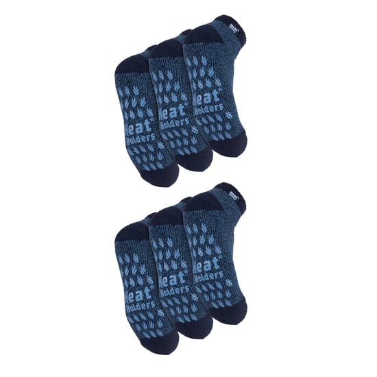 6 Pares de Calcetines Térmicos para Hombre de Bajo Corte Antideslizantes de 2.3 TOG - Image 1