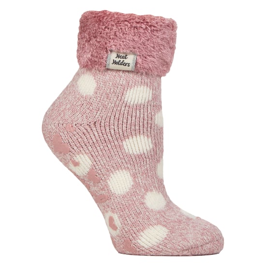 Calcetines de cama suaves y esponjosos para dama con parte superior de plumas - Image 1