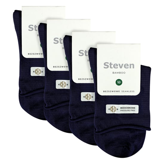 4 Pares de Calcetines Sensoriales de Bambú para Damas - Calcetines Suaves Sin Costuras para Confort Todo el Día - Image 2