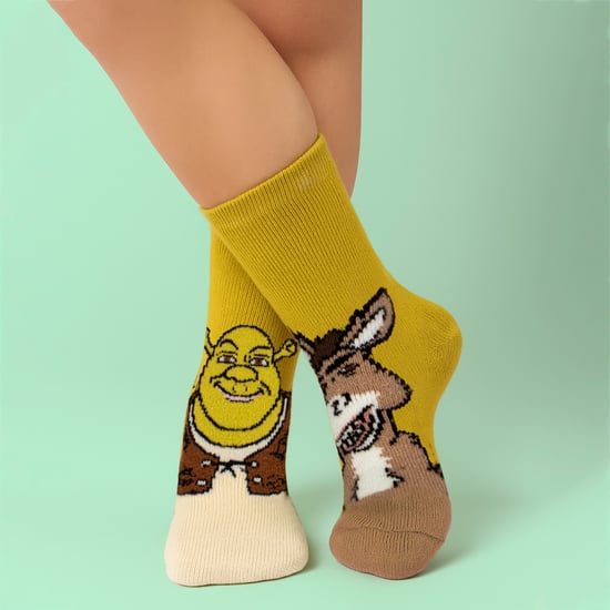 Calcetines Térmicos de Niños con Patrón de Shrek y Suave Forro Cepillado - Image 4