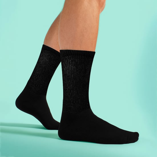 6 Pares de Calcetines de Algodón para Hombre Diabéticos - Calcetines Suaves de Comodidad Diaria sin Compresión - Image 4