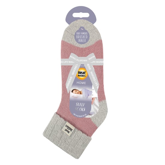 Calcetines de Dormir Térmicos para Mujer con Puño de Canalé Doblado - Image 2