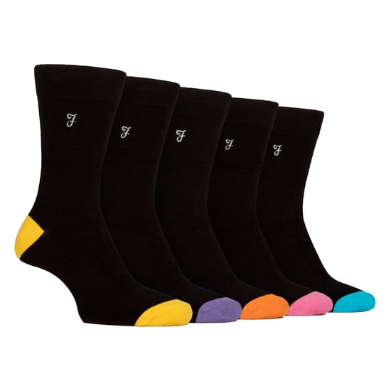 Paquete de 5 calcetines para hombres con diseño de bambú - Suaves, transpirables y con estilo para la comodidad diaria. - Image 1