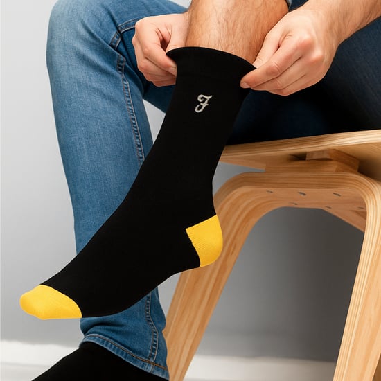 Paquete de 5 calcetines para hombres con diseño de bambú - Suaves, transpirables y con estilo para la comodidad diaria. - Image 3