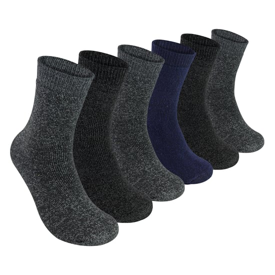 Paquete de 6 Calcetines para Niños de Valor | Calcetines de Senderismo Calientes para Exterior - Image 1