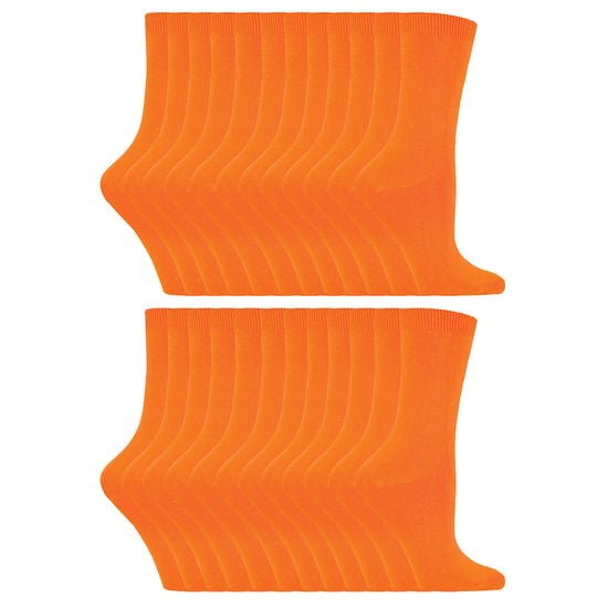 24 Pares de Calcetines de Vestir de Algodón Rico para Dama - Image 1