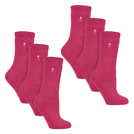 6 Pares de Calcetines Térmicos Gruesos Originales para Damas - Image 1