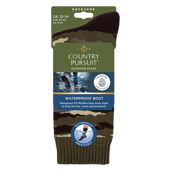 Calcetines de Bota Impermeables para Hombres y Mujeres - Calcetines de Senderismo de Triple Capa Duraderos - Image 2
