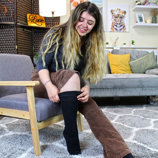 6 Paquetes de Medias para Mujeres 100% Algodón hasta la Rodilla | Medias de Caña Larga con Ribete Sin Elastano - Image 4