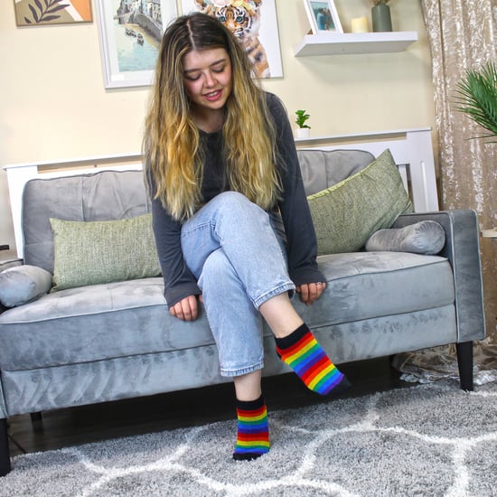 Paquete de 6 Calcetines de Algodón a Rayas Coloridos para Hombres y Mujeres - Image 5