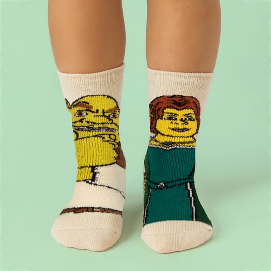 Calcetines Térmicos para Dama con Patrón de Shrek y Forro Suave cepillado - Image 3
