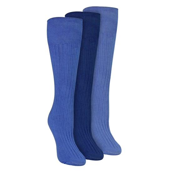 Paquete de 3 Medias de Dama hasta la Rodilla 100% Algodón Suaves y Transpirables - Image 1