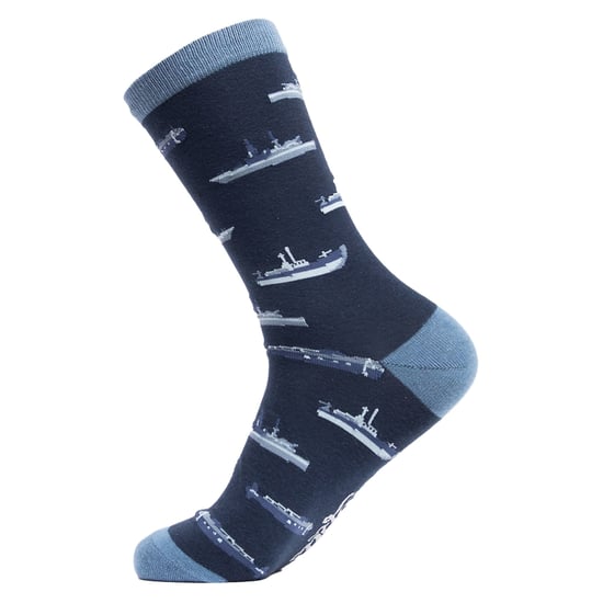 Calcetines de algodón unisex con patrón de vehículos - Image 2