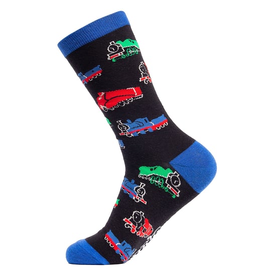 Calcetines de algodón unisex con patrón de vehículos - Image 2