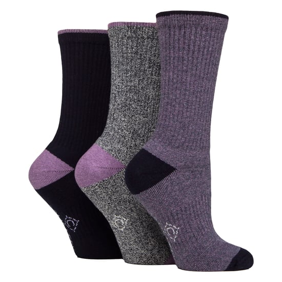 6 Pares de Calcetines de Mujer Resistentes al Agua de Peso Medio para Senderismo y Caminatas - Image 3