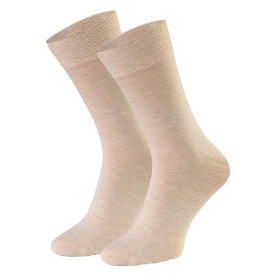 2 Pares de Calcetines de Cachemira para Hombre - Calcetines de Lujo Suaves y Cálidos sin Costuras para el Día a Día - Image 1