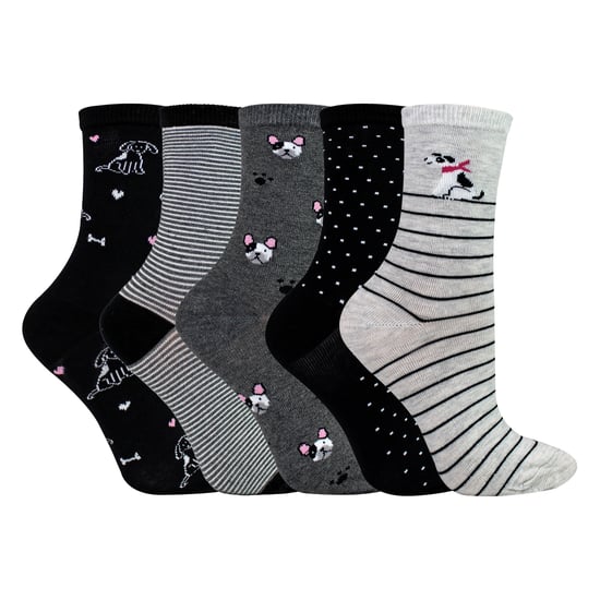 10 Pares de Medias para Mujeres con Diseño de Perros - Medias Divertidas de Algodón Suave con Diseño de Perro - Image 2