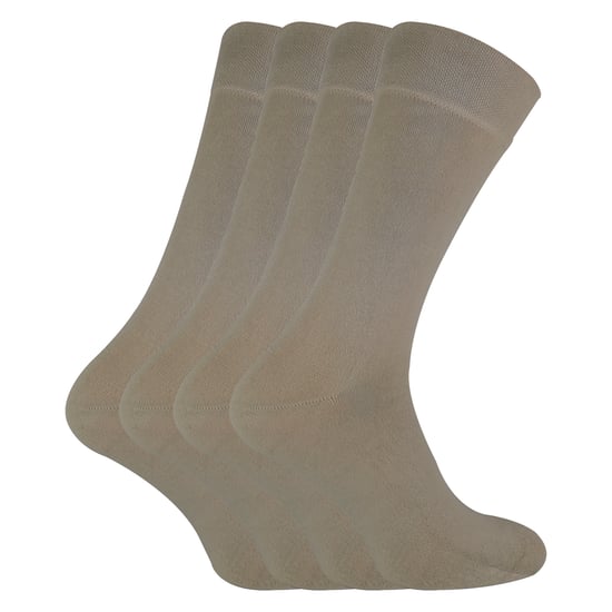 Paquete de 4 Medias de Vestir de Bambú de Lujo para Damas - Image 1