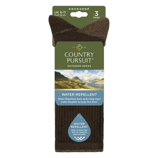 3 Pares de Calcetines Medios Impermeables para Hombres para Senderismo y Caminatas - Image 2