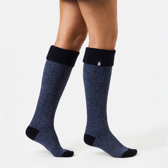 Calcetines de lluvia largos térmicos para damas con forro suave cepillado - Image 3
