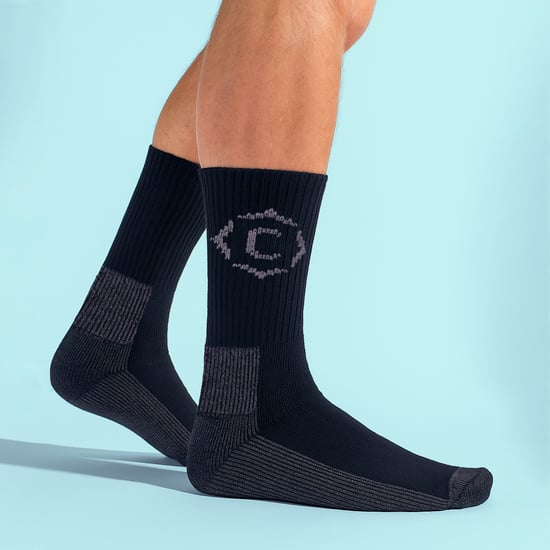 Calcetines de senderismo para hombre, resistentes y duraderos, con acolchado y refuerzo en el talón y la puntera. - Image 3