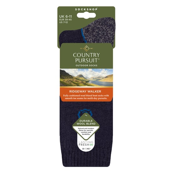Calcetines de lana para hombre con acolchado, ideales para caminatas y comodidad al aire libre - Image 2