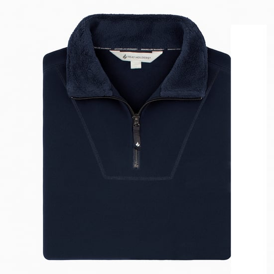 Camiseta Térmica para Hombre con Cremallera 1/4 de Forro Polar y Cuello Alto - Image 2