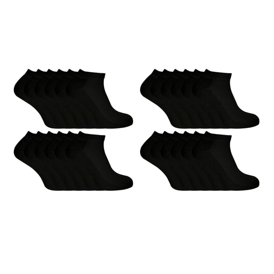 Medias Deportivas de Bambú y Algodón para Hombre - 24 Pares - Image 1