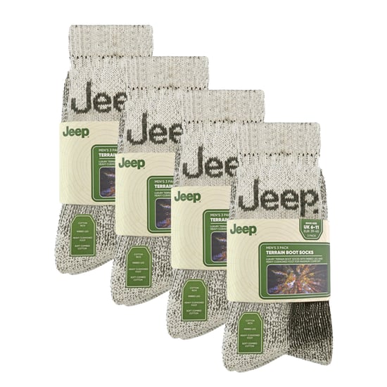12 Pares de Calcetines de Algodón Acolchados de Lujo para Hombre - Image 2