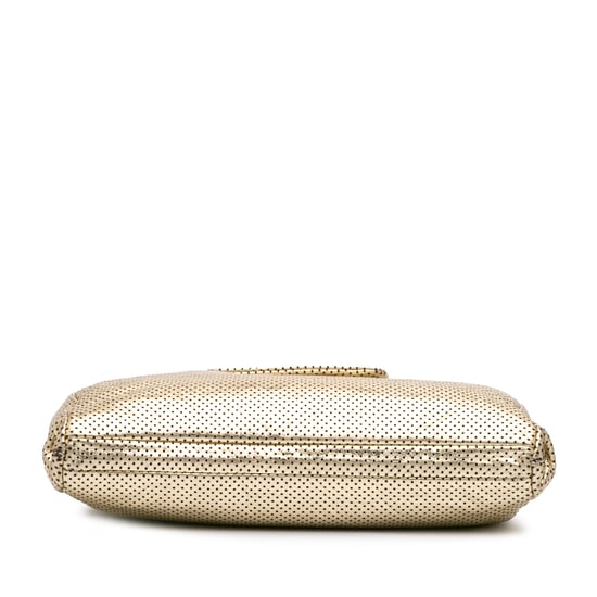 Bolso Tote de Cuero Perforado Chanel - Image 3